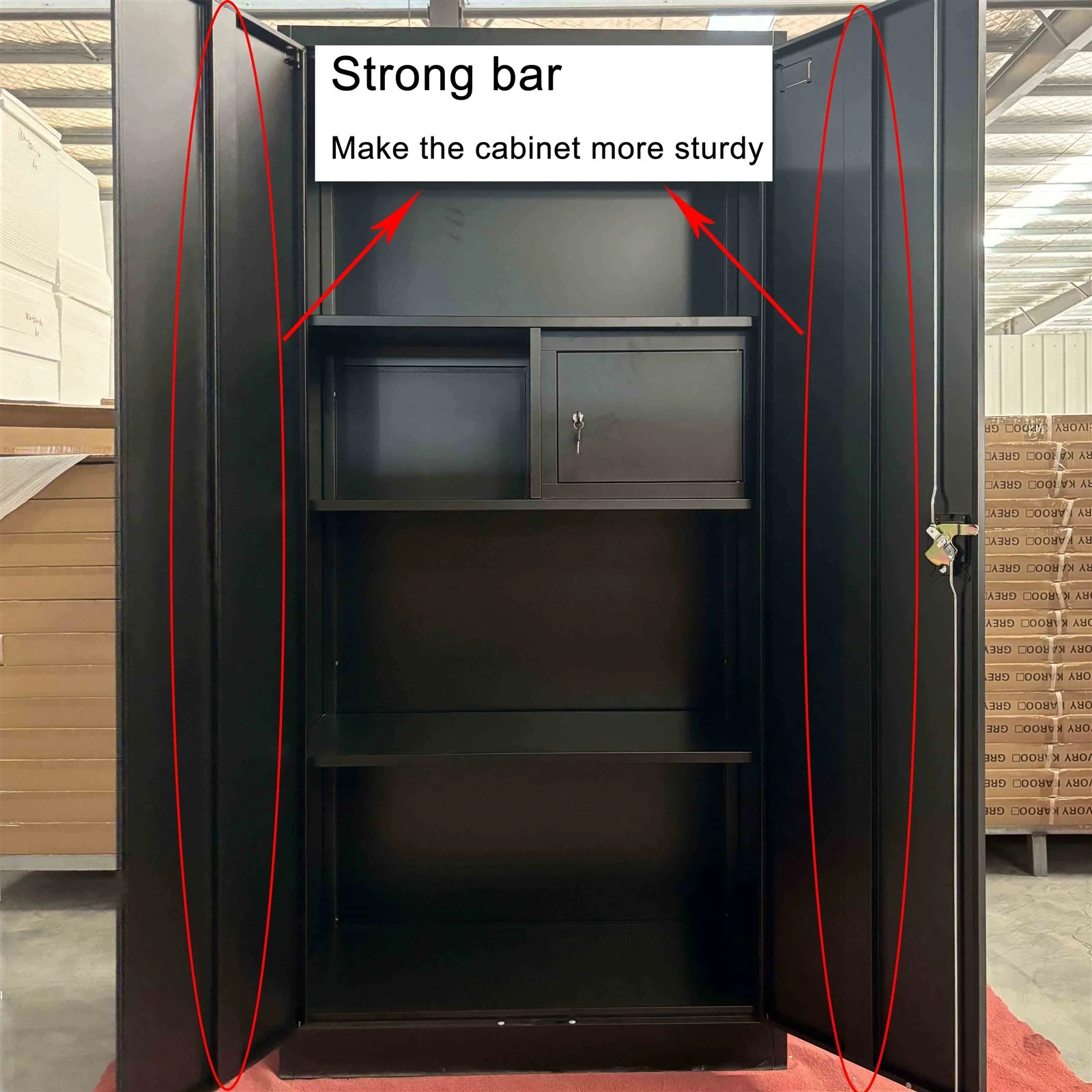 Tall Metal Storage Locker 1 Tall Metal Storage Locker 1