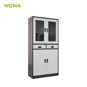 Стаклена врата од метала