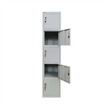 Сиви ормарић са 5 врата